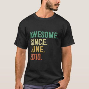 Camiseta Increíble Desde Junio De 2010 13.º 13