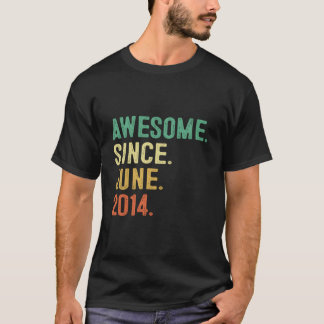 Camiseta Increíble desde junio de 2014 9º 9