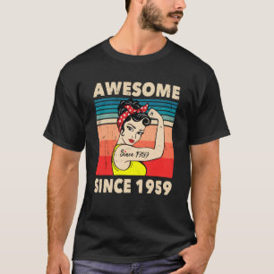 Camiseta Increíble desde los 64 años de 1959 Decorati