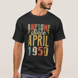 Camiseta Increíble desde los regalos de cumpleaños de ABRIL