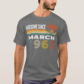 Camiseta Increíble desde marzo de 1963