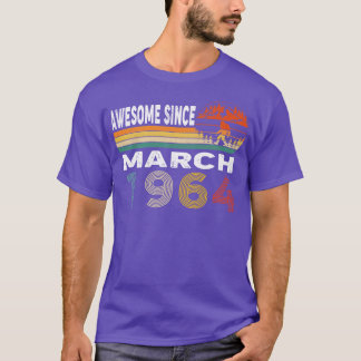 Camiseta Increíble desde marzo de 1964