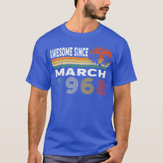 Camiseta Increíble desde marzo de 1968