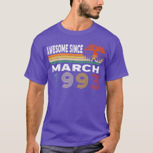 Camiseta Increíble desde marzo de 1993
