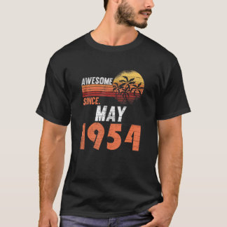 Camiseta Increíble desde mayo de 1954 Cumpleaños de las Muj