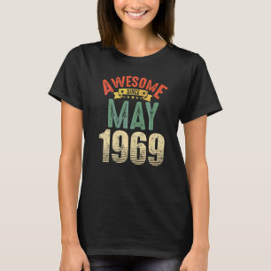 Camiseta Increíble desde mayo de 1969 53 años