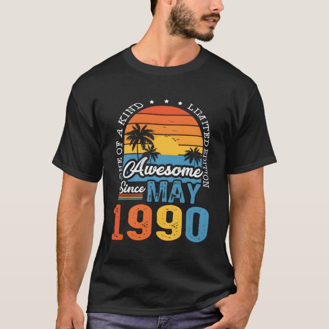 Camiseta Increíble Desde Mayo De 1990 33ª 33 (Anverso)