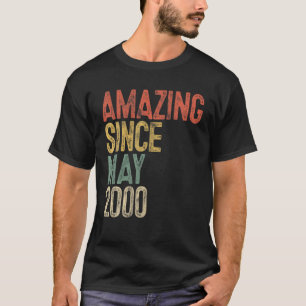 Camiseta Increíble desde mayo de 2000: Mujer 21ª Cumpleaños