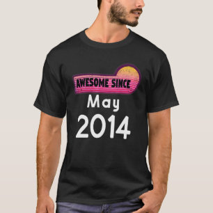 Camiseta Increíble desde mayo de 2014 Cumpleaños de 2014