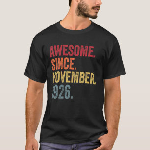 Camiseta Increíble Desde Noviembre De 1926 95º Cumpleaños 9