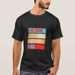 Camiseta Increíble desde noviembre de 1983 Feliz 40 cumplea