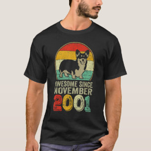 Camiseta Increíble desde noviembre de 2001 21er cumpleaños