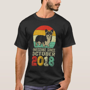 Camiseta Increíble desde octubre de 2018, cuarto cumpleaños