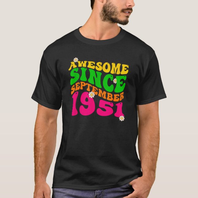 Camiseta Increíble desde septiembre de 1951 Cumpleaños Groo (Anverso)