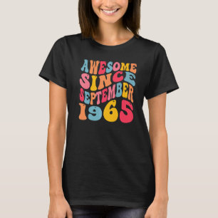 Camiseta Increíble desde septiembre de 1965 57 años Retro 5