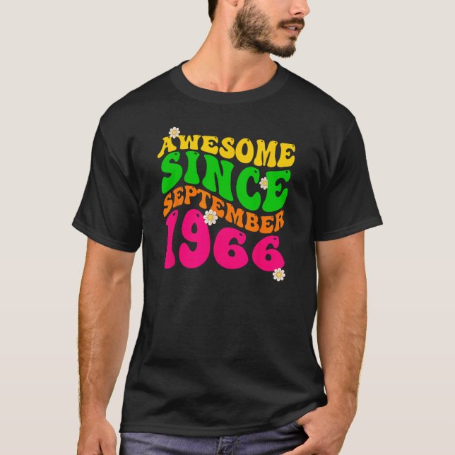 Camiseta Increíble desde septiembre de 1966 Cumpleaños Groo (Anverso)