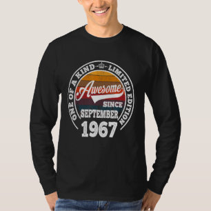 Camiseta Increíble desde septiembre de 1967 55º cumpleaños
