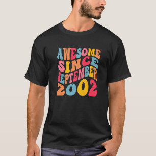 Camiseta Increíble desde septiembre de 2002 20 años Retro 2