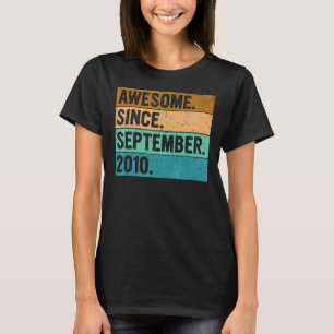Camiseta Increíble desde septiembre de 2010 12º cumpleaños