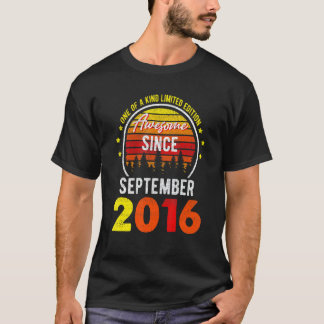 Camiseta Increíble desde septiembre de 2016 Nacido I
