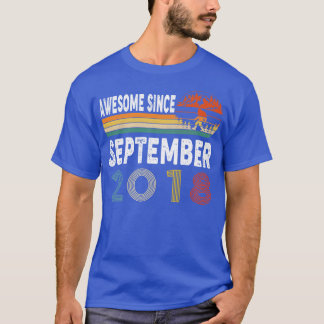 Camiseta Increíble desde septiembre de 2018