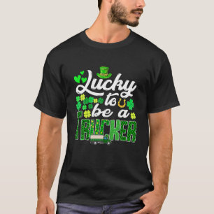 Camiseta Increíble Día De Sta Patrones Para Ser Un Camioner