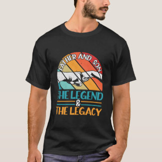 Camiseta Increíble Día del Padre Padre e Hijo
