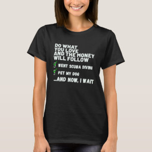 Camiseta Increíble dinero divertido seguirá a Christian rez
