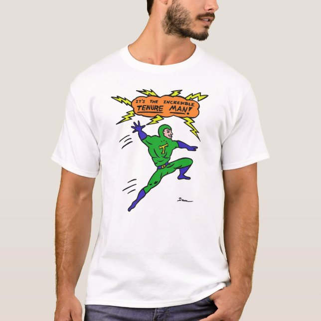 Camiseta Increíble diversión de Personalizados de superhéro (Anverso)
