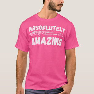 Camiseta Increíble, divertida flautista piccolo Player