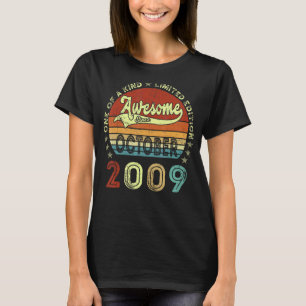 Camiseta Increíble edad de 13 años desde octubre de 2009: 1