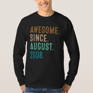 Camiseta Increíble edad de 14 años desde agosto de 2008