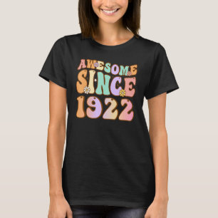 Camiseta Increíble edad desde 1922: 101º cumpleaños