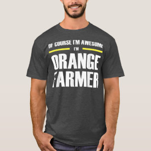 Camiseta Increíble granjero Naranja