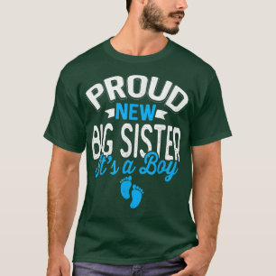 Camiseta Increíble Guay Orgulloso Nueva Gran Hermana Es Un