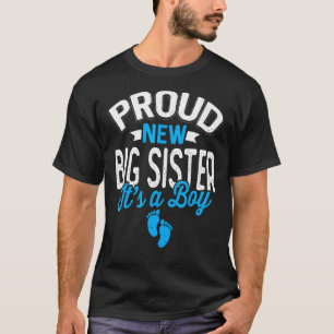 Camiseta Increíble Guay Orgulloso Nueva Gran Hermana Es Un 