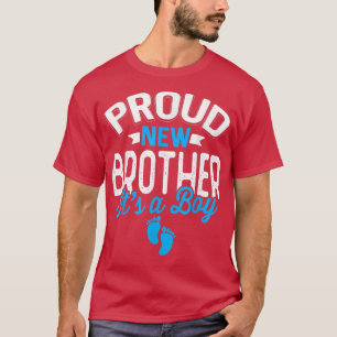 Camiseta Increíble Guay Orgulloso Nuevo Hermano Es Niño Gén