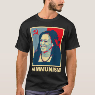 Camiseta Increíble Kamala Harris Kammunismo Comunismo Harri