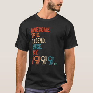 Camiseta Increíble Leyenda Épica Desde Mayo De 1999 23º Cum