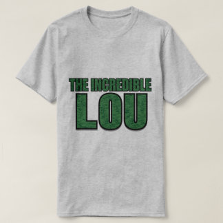 Camiseta Increíble Lou - Tipografía de Patrón de Ladrillo V