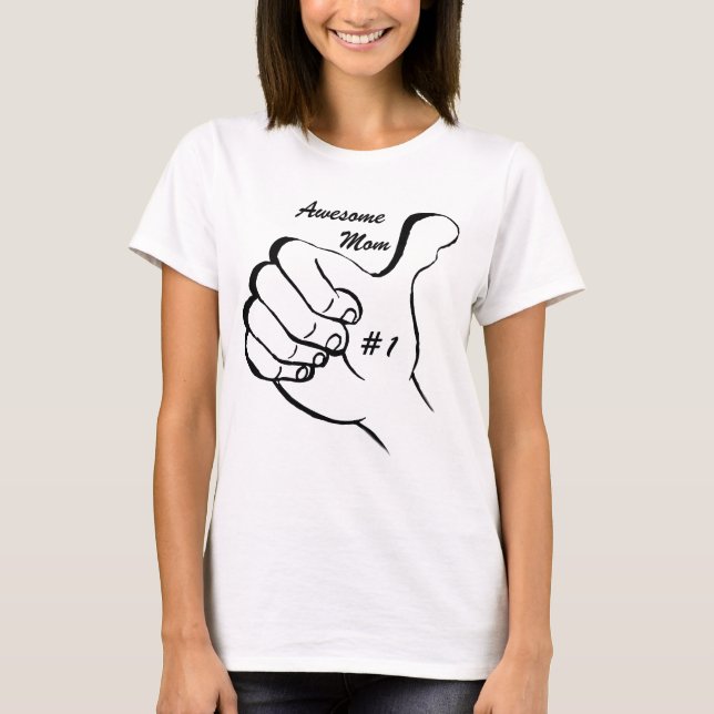 Camiseta Increíble Mamá_ (Anverso)