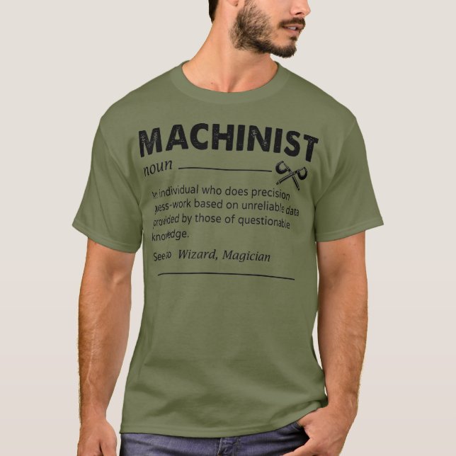 Camiseta Increíble maquinista (Anverso)
