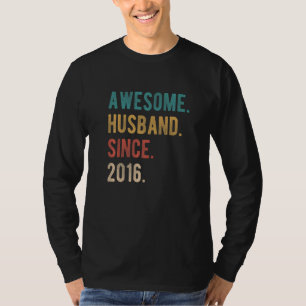 Camiseta Increíble marido desde el sexto aniversario del Bo