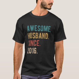 Camiseta Increíble marido desde el sexto aniversario del Bo