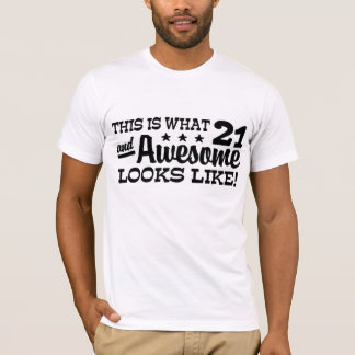 Camiseta Increíble niño de 21 años