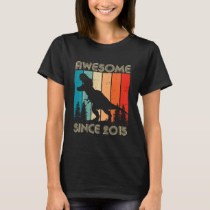 Camiseta Increíble niño desde 2015 Dinosaur Rex de 7 años