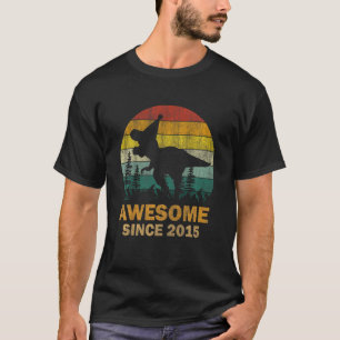 Camiseta Increíble niño desde 2015 Dinosaurio 8 años