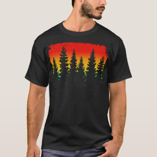 Camiseta Increíble paisaje forestal
