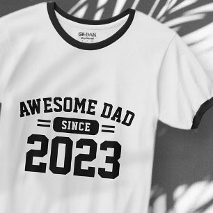 Camiseta Increíble Papá Desde XX Atlético Día del Padre Mod