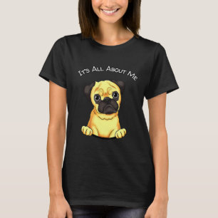 Camiseta Increíble producto Pug amante de los perros impres